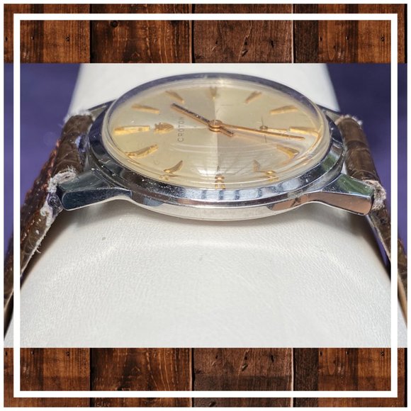 SOLD! 1950's Croton Men's Stainless Steel Watch - Picture 7 of 16